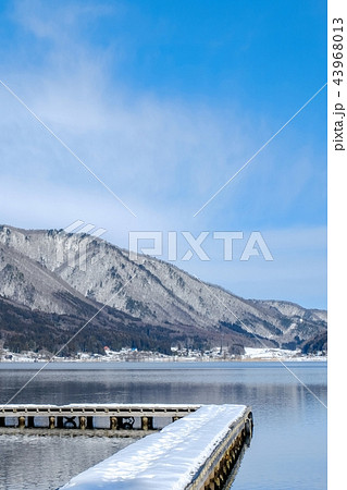 冬の木崎湖 43968013