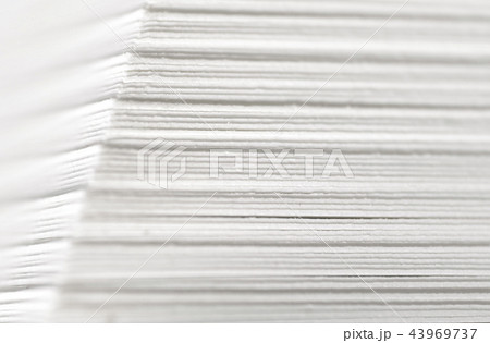 paper stack closeup 43969737