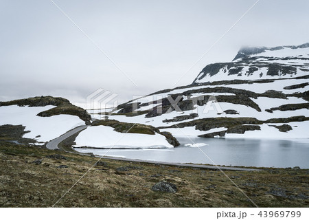 Norwegian scenic route Aurlandsfjellet, Norway Norwegian scenic route Aurlandsfjellet, Norway 43969799