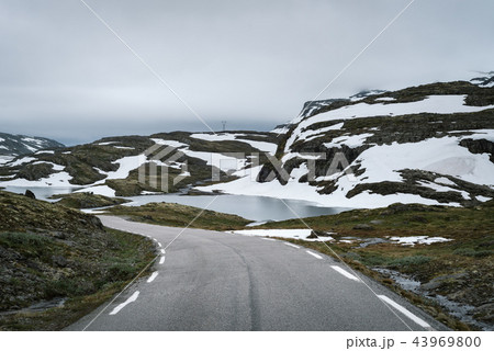 Norwegian scenic route Aurlandsfjellet 43969800