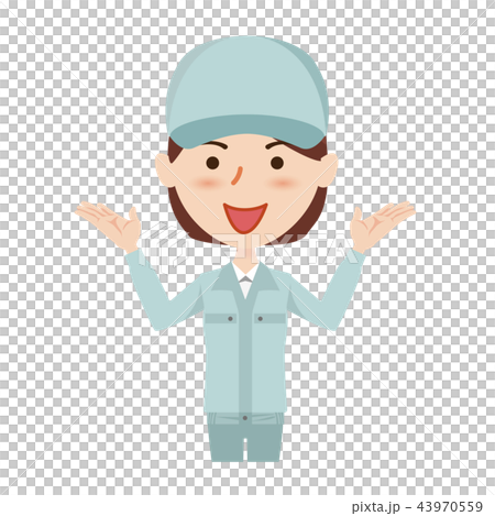 作業員　女性　比べる 43970559