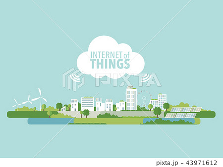 町並み＿IOT 43971612