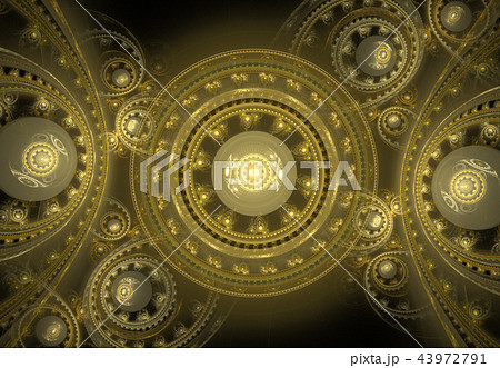 Abstract steampunk design, mechanical design Abstract steampunk design, mechanical design 43972791