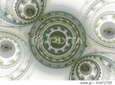 Abstract steampunk design, mechanical design 43972795