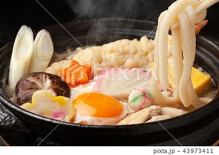鍋焼きうどん 43973411