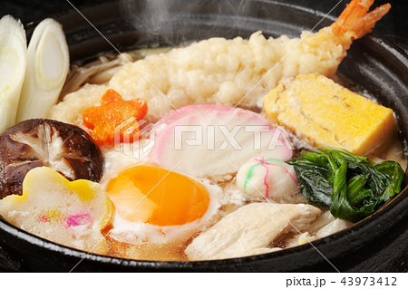 鍋焼きうどん 鍋焼きうどん 43973412