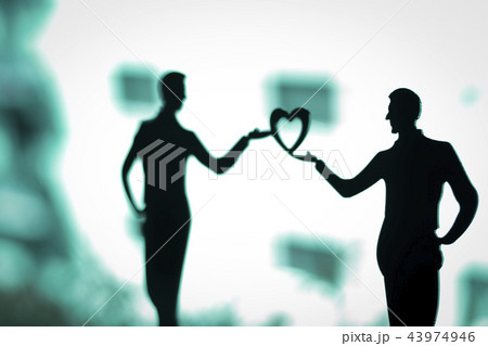 Gay LGBT wedding couple 43974946