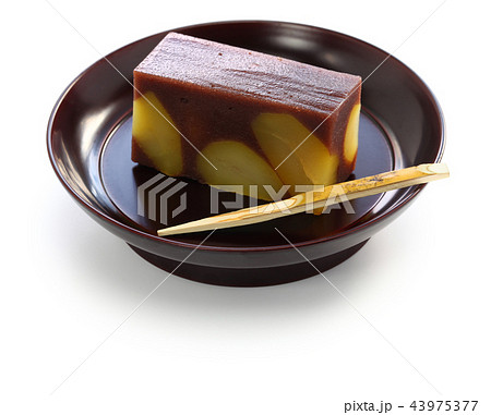 栗蒸し羊羹 43975377