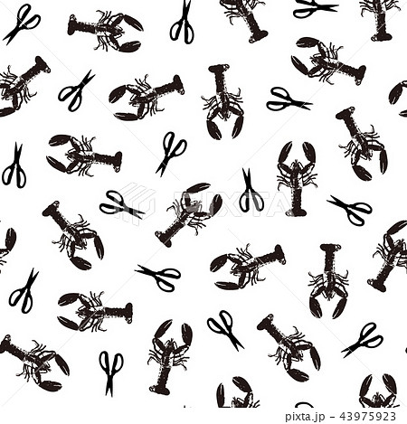 ロブスターの柄, 43975923