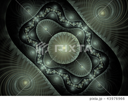 Abstract surreal magic machine, digital artwork 43976966