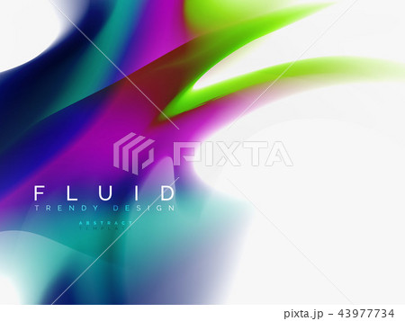 Background abstract - liquid colors wave flow Background abstract - liquid colors wave flow 43977734