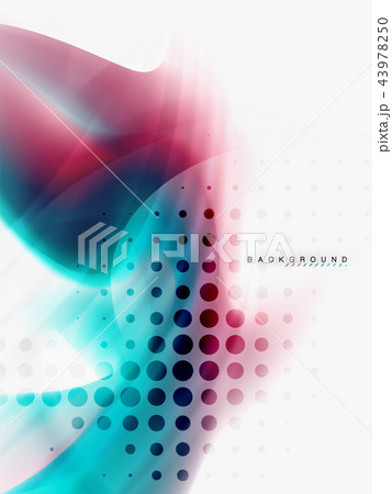 Background abstract fluid colors design 43978250