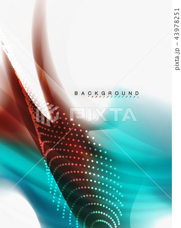 Background abstract - liquid colors wave flow 43978251