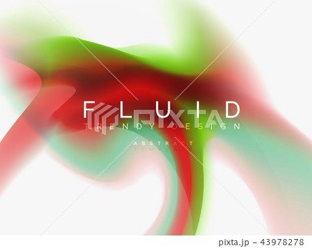 Background abstract - liquid colors wave flow 43978278