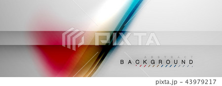 Smooth flowing wave motion concept background 43979217