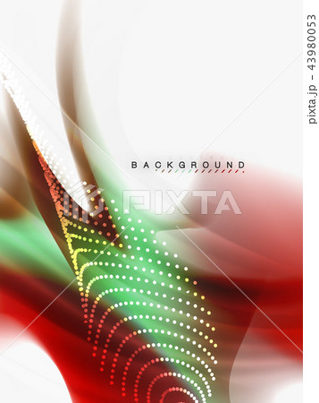 Background abstract - liquid colors wave flow 43980053