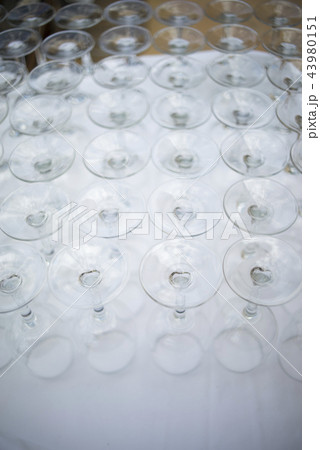 Wine glasses hotel wedding party Wine glasses hotel wedding party 43980151
