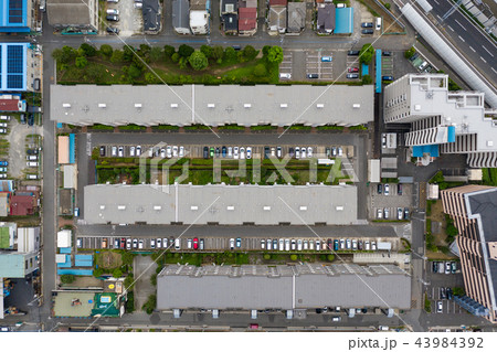 住宅地・空撮 43984392