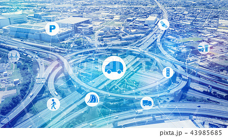 交通ネットワーク 43985685