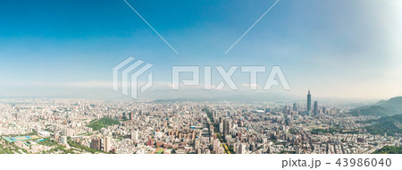 Skyline of taipei city in downtown Taipei, Taiwan. Skyline of taipei city in downtown Taipei, Taiwan. 43986040