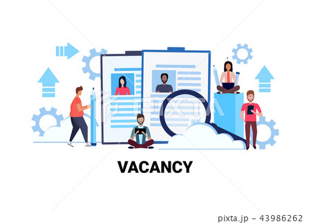 business people hr searching resume specialist candidate vacancy job business concept flat business people hr searching resume specialist candidate vacancy job business concept flat 43986262