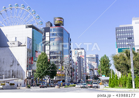 名古屋都市風景 栄交差点 名古屋都市風景 栄交差点 43988177