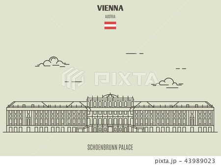 Schoenbrunn Palace in Vienna, Austria  43989023