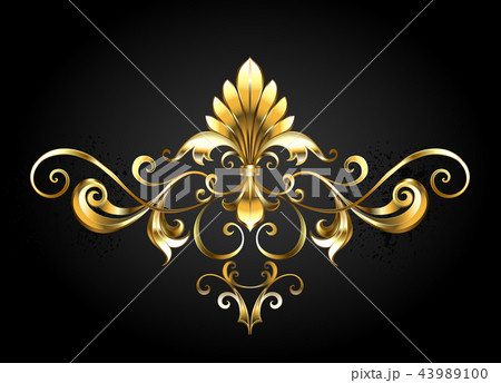 Frame scroll with Fleur de Lis Frame scroll with Fleur de Lis 43989100