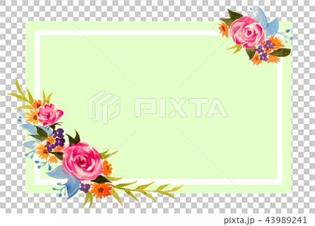 Flower frame 43989241