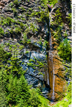 Nature view with waterfall in Annapurna  43994213