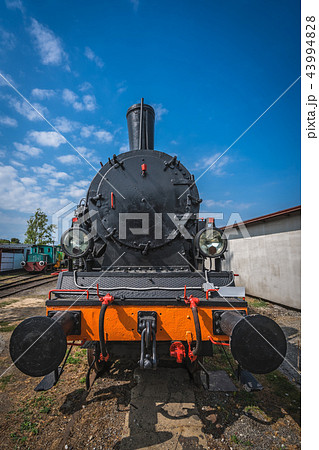 Old disused steam train locomotive Old disused steam train locomotive 43994828