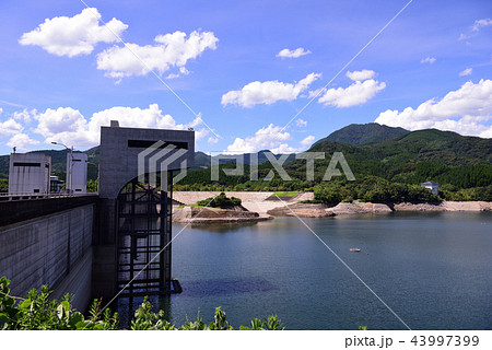 竜門ダム 班蛇口湖の風景 竜門ダム 班蛇口湖の風景 43997399