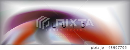Abstract background holographic liquid colors design Abstract background holographic liquid colors design 43997796