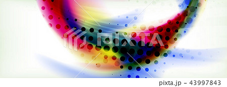 Background abstract holographic fluid colors wave design 43997843