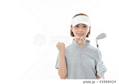 若い女性 ゴルフ 若い女性 ゴルフ 43998424