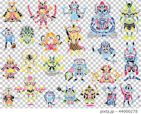 陰影圖片哺乳動物部落兔武士 44000278