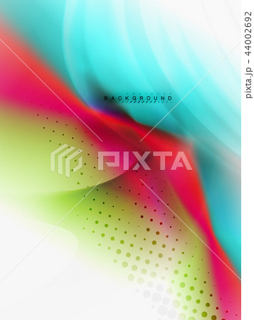 Background abstract color flow, liquid design 44002692