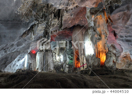 Stalagmites inside the caves, beautiful nature. Stalagmites inside the caves, beautiful nature. 44004510