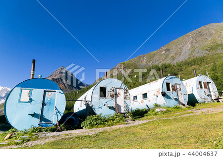 Recreation center for climbers in the mountains. Recreation center for climbers in the mountains. 44004637