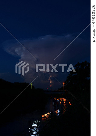 金床雲 かなとこ雲の写真素材