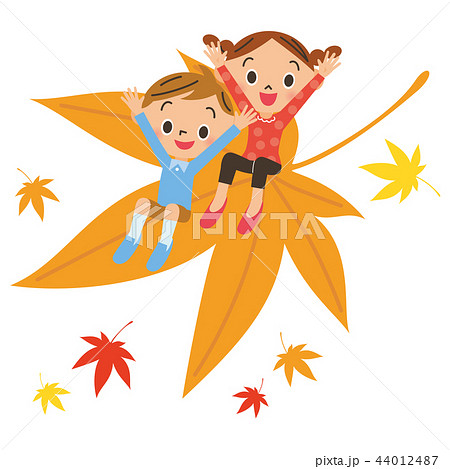 モミジに乗る子供達 モミジに乗る子供達 44012487