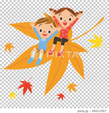 モミジに乗る子供達 モミジに乗る子供達 44012487