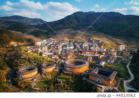 Fujian Tulou building 44013062