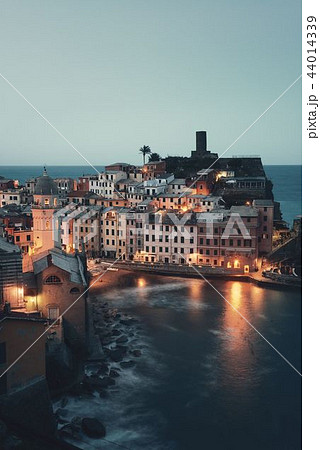 Vernazza at night in Cinque Terre 44014339