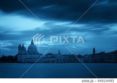 Venice Grand Canal sunrise and boat Venice Grand Canal sunrise and boat 44014493
