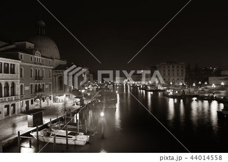 Venice canal night Venice canal night 44014558