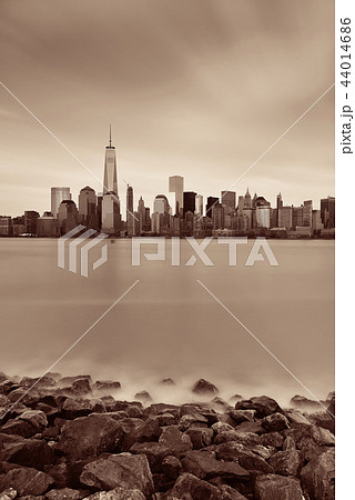 Manhattan downtown skyline 44014686
