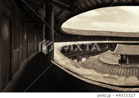 Fujian Tulou building Fujian Tulou building 44015327