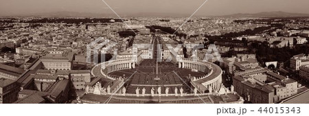 Rome city panoramic view 44015343