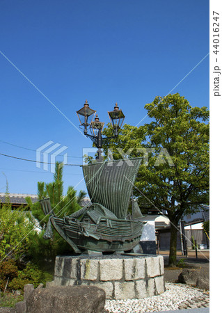 岩瀬浜　北前船モニュメント　 44016247